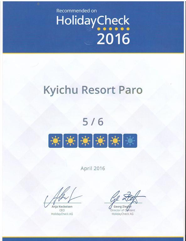Kichu Resorts Paro Ngoại thất bức ảnh